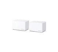 MERCUSYS Système Wi‑Fi Halo H80X V1 – 2 routeurs, Wi‑Fi 6, maillage 1GbE, jusqu'à 460 m², bi‑bande