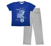 Halo Infinite UNSC garçons Long Pyjamas Ensemble Bleu/Heather Grey 12-13 Ans