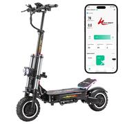 Halo Knight T107 Pro (Version 2025) Trottinette Électrique, Moteur 3000 W X 2, Batterie 60 V 38,4 Ah, Pneus 11 Pouces, Vitesse Maximale 95 Km/H, Autonomie 80 Km, Doubles Freins Hydrauliques