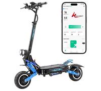 Halo Knight T108 Pro (Version 2025) Trottinette Électrique, Moteur 2 X 3 000 W, Batterie 60 V 38,4 Ah, Pneus 11 Pouces, Vitesse Maximale 95 Km/H, Autonomie 80 Km