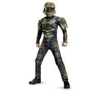 Halo- Master Chief Classic Kids Muscle Déguisement, Garçon, DISK89975L