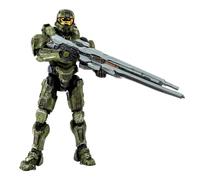 Halo Master Chief Figurine articulée avec Arme et Accessoires pour Les Mains 12,7 à 15,2 cm