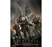 HALO - Poster - Nightfall - Key Art + 1 paquet de tesa Powerstrips® - contenu 20 pièces
