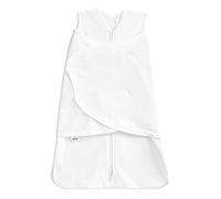 HALO Sac de Couchage de bébé Swaddle | 1.5 tog Sleepsack | 100% Coton, Blanc pour Les bébés | Changement de Couche Zip Facile | Couverture Portable | Garçons et Filles, 0-3 Mois