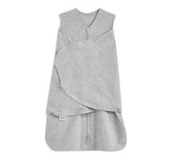 HALO Sac de Couchage de bébé Swaddle | 1.5 tog Sleepsack | 100% Coton, Gris de bruyère pour Les bébés | Changement de Couche Zip Facile | Couverture Portable | Garçons et Filles, 3-6 Mois
