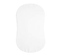 Halo® Sleep Bassinest® Fichet Fitted - White | Feuille d'adaptation 100% Coton pour Matelas en lit de Chevet | Conception d'enveloppe de sablier Unisexe | Tissu Haut de Gamme Doux et Respirant