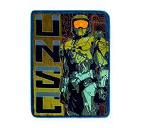 Halo UNSC Master Chief Micro Plush Fleece Throw Blanket | 50 x 60 inches