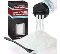 Halobios Paillettes fines 180 g Blanc irisé