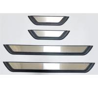 HALODE 4PCS Protections de Seuil de Porte en Acier Inoxydable pour Renault Kangoo II Express Maxi 2013-2021, Accessoires Auto