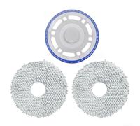 HaloModora Kit de serpillère Ecovacs pour Deebot T30C Omni, T50 Pro pour aspirateur Omni - Accessoires de Nettoyage (Bleu)
