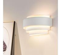 HALOPNCT Lampes murales Lumineuses Simples Lecture de Chevet lumière Moderne câblé avec Un éventail de Cartes LED de commutateur