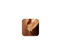 Halora Boucles D'Oreilles En Or Boucles D'Oreilles MâLes Pour Femmes Boucle Oreilles En Or Petites Pour Femmes Bijoux Double Zirconium