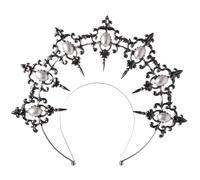 Halos Bandeau en alliage avec perles pour femmes et filles Style vintage