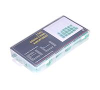 HaloVerde 270 pièces Kit d'assortiment de joints toriques joints en caoutchouc HNBR 18 tailles pour rondelle de joint de climatisation réparation automobile