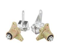 HaloVerde 3 moyeux de roue à goujons, de direction, diamètre 14 mm avec support de 78 mm, ensemble d'axes d'articulation de direction en alliage d'acier pour tricycle à dérive et