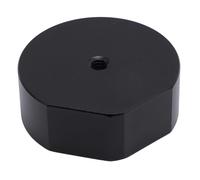 HaloVerde Adaptateur de trépied Satellite fileté 1/4" avec Pince de Serrage réglable, Un Adaptateur de Montage de trépied Satellite Portable en Alliage d'aluminium pour antenne (Noire)