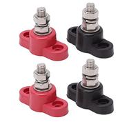 HaloVerde Bloc de jonction de Batterie Automobile avec Conception de Poteau à Goujon Unique isolé pour la Gestion des câbles, Sert également de Barre Omnibus de Batterie de Camion