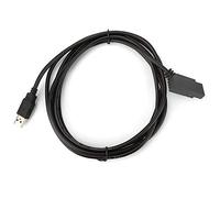 HaloVerde Câble de programmation industriel pour la série Logo, un câble de programmation USB de 2,5 m doté d'un placage or interne et d'une fiche de positionnement pour une