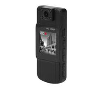 HaloVerde Caméra portée sur Le Corps avec Objectif Rotatif à 180 degrés et vidéo 2K, Une Petite caméra Portable avec écran TFT et Clip arrière pour l'enregistrement de Voyage et (64G)