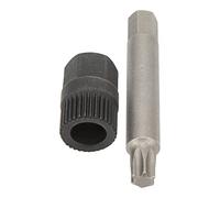 HaloVerde Douille cannelée à 33 dents pour l'entretien de la poulie d'embrayage, un élément clé du kit d'outils de poulie d'alternateur avec foret d'alternateur inclus pour les