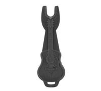 HaloVerde Extracteur de chevilles de guitare en plastique pour instruments acoustiques standard, cet extracteur de cône de corde de guitare acoustique sert d'outil de changement (Noire)