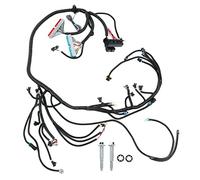 HaloVerde Faisceau de câblage autonome T56 DBC pour moteur LS 4,8 L, 5,3 L, 6,0 L Vortec, câblage complet d'injecteur de carburant pour projets d'échange LS automobile