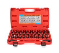 HaloVerde Kit de 23 extracteurs de broches de connecteur avec poignées marquées, un outil universel de retrait de bornes de fil pour le diagnostic du système électrique automatique