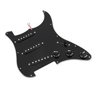 HaloVerde Kit de guitare électrique DIY, assemblage de guitare de style ST avec composants essentiels pour la construction complète de guitare