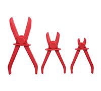 HaloVerde Lot de 3 colliers de serrage pour conduite d'eau, de carburant et de frein, ensemble de colliers de serrage en nylon, outil de pincement de tuyau, colliers de serrage