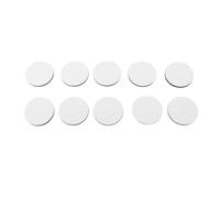 HaloVerde Lot de 50 coussinets d'isolation pour caisson de basses avec mousse EVA pour une meilleure clarté audio, pare-chocs adhésifs de 50 mm, pieds d'isolation pour lecteurs de