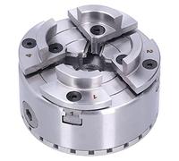 HaloVerde Mandrin de tour à bois 4 pouces 96 mm, conception à 4 mâchoires auto-centrantes avec connexion filetée M33 pour le serrage et le support, précision de 0,03 mm