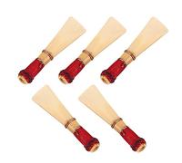 HaloVerde Outil à ressort pour basson Pièces de rechange à rayures en bambou pour musiciens Anches de basson professionnelles avec son riche et ton clair Équipement d'instrument