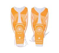 HaloVerde Palmes de plongée à Lame Longue avec Talon Ouvert pour Une Utilisation en océan et en Piscine, Palmes de Natation Confortables et réglables avec Trous de Drainage pour (M.)