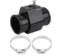 HaloVerde Radiator Hose Adapter with Outlast Aluminum Construction in Multiple Sizes 28mm / 30mm / 32mm / 34mm for Universal Vehicle Fit as a Water Temperature Gauge Adapter (36mm)