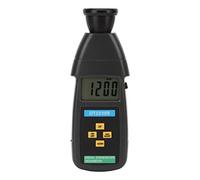HaloVerde Stroboscope numérique 60-19 999 tr/min, tachymètre flash sans contact avec écran LCD rétroéclairé et précision de ± 0,05% pour la maintenance et la production