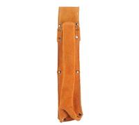 HaloVerde Welding Rod Holder made of two layer thickened cowhide, a Wearable Electrode Pouch with 10 reinforced rivets for job site durability