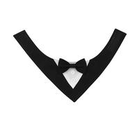 Halsband fr Haustiere, mit verstellbarer Ausfhrung, Katzen, Farbe Schwarz, Größe XL, aus Polyester, Party, Kostm und festliche Anlässe, leicht anzupassen, Spaziergänge