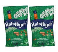 HALSFEGER® Bonbon aux herbes avec cœur de miel doux Pastille(S) 2x90 g