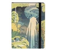 HALTADEFINITION Agenda 2026 avec couverture imprimée avec une œuvre d'art de Monet, fermeture élastique, double signet et 352 pages, 11 x 15,3 cm, Falls