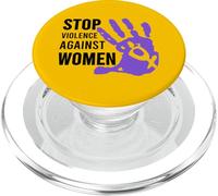 Halte à la Violence Faite aux Femmes PopSockets PopGrip pour MagSafe