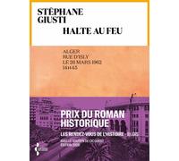 Halte au feu - Stéphane Giusti - Seghers - broché - Roman