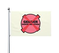 Halte Au Sexisme Avec Œillets Bannière Drôle Drapeaux De Jardin Décoration Pour Intérieure Balcon Pelouse 90X150Cm