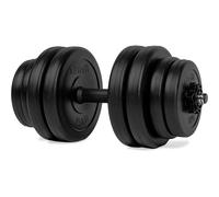Virtufit Haltères courtes réglables en vinyle, poids de fitness, 15 kg