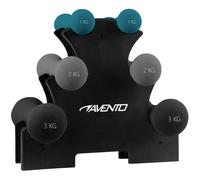 Avento Haltères Bone (x3) Noir 12 kg
