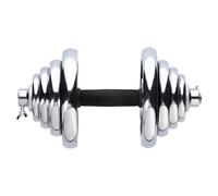 Haltère coffret HMS STC55 Argenté 55 kg Unisex