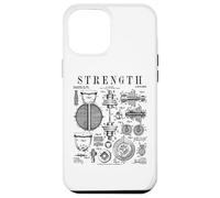 Haltère de Gym Fitness Haltère Kettlebell Vintage imprimé Verni Coque pour iPhone 12 Pro Max