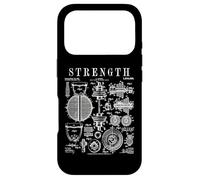 Haltère de Gym Fitness Haltère Kettlebell Vintage imprimé Verni Coque pour iPhone 17 Pro