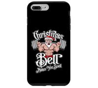 Haltère de Noël avec Citation Amusante du Père Noël Coque pour iPhone 7 Plus/8 Plus