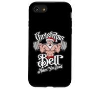 Haltère de Noël avec Citation Amusante du Père Noël Coque pour iPhone SE (2020) / 7/8