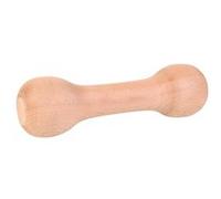 Haltère de traction en bois ronde 250 g pour chien G